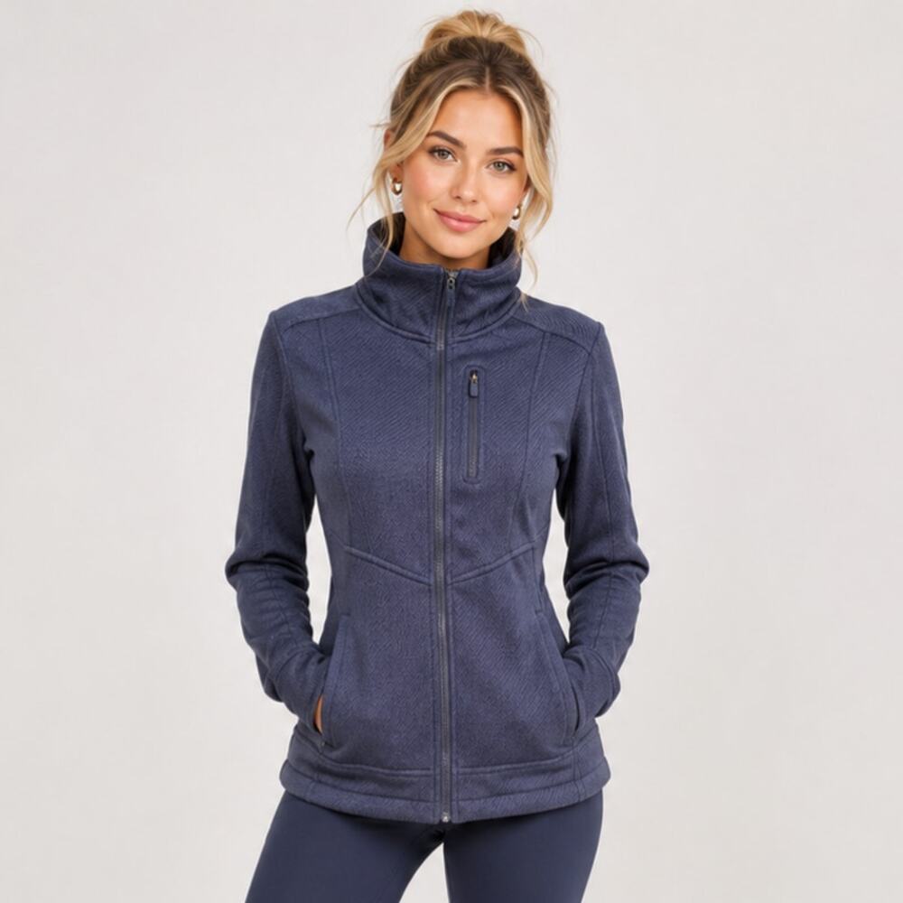 Athleta Trailwinds Hike Jacket Women's Size S Gray Athleisure Modern Casual